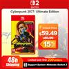Nintendo Switch 2 Cyberpunk 2077 Ultimate Edition Juegos Offerte di giochi Gioco di carte di gioco fisico originale al 100% Gioco di ruolo per Switch 2