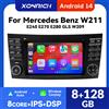 XONRICH Lettore autoradio per Mercedes Benz Classe E W211 E200 E220 E300 E350 E240 E270 E280 CLS CLASS W219 Android14 Wireless Carplay DSP