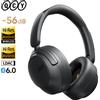 QCY ANC Cuffia wireless H3S 56dB Cancellazione del rumore Auricolare audio spaziale 3D ad alta risoluzione con LDAC Bluetooth 6.0 Over Ear Auricolare