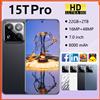 CHOTOG 2026 Nuovo 15T Pro Smartphone 5G 7.0HD 22G + 2TB Doppia scheda SIM Telefono cellulare Android 8000mAh Sbloccato Telefoni cellulari Versione globale