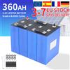 Likctt Nuova Batteria LiFePO4 350Ah 360Ah 3.2V Ricaricabile 8000 Cicli per Fai da Te 12V 24V 36V 48V Celle Solari Camper EV Campeggio Yacht Barche Stock UE Esente IVA