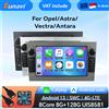 NONE Eunavi 2Din Android Autoradio per Opel Astra HGJ Zafira B Corsa CD Antara Vectra Vivaro GPS RDS DSP 4G CarPlay Autoradio