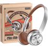 WHIZZER 1969S Cuffie wireless Bluetooth 6.0 ANC Over Ear con microfono stereo per bassi profondi per iPhone Android