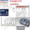 NONE Nuovo Scanner OBD2 AutoData 3.45 + Software Vivid 2018 Workshop Data Atris-Stakis Technik 2018.01V Multilingue (Polacco, Spagnolo)