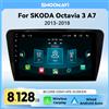 SMOONAVI Lettore autoradio Wireless Carplay Android 14 per SKODA Octavia 3 A7 2013-2018 Navigazione GPS Schermo IPS Multimediale DSP 4G Wifi