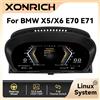 XONRICH 12.3 "Pannotto Digitale Per Auto Per BMW X5 E70 X6 E71 2006-2013 Strumento LCD Cluster Pannello Virtual CockPit Tachimetro