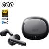 QCY MeloBuds N60 BH25HT19A Auricolari Wireless Bluetooth 6.0 con Bass Boost, Audio Hi-Res LDAC, ANC Ibrido -56dB, 45 Ore di Autonomia