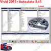 NONE Autodata 3.45 Scanner OBD2 con Diagrammi di Cablaggio e Dati + Vivid 2018 Workshop Data Atris-Stakis Technik Multilingue (Polacco, Spagnolo)