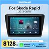 SMOONAVI Android 14 Autoradio Lettore Per Skoda Rapid 2013 - 2018 GPS Wireless Carplay 9 pollici 1280*720 IPS Multimedia DSP 4G Wifi 2Din