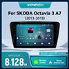 XONRICH Lettore multimediale per auto Wireless CarPlay Android 14 per SKODA Octavia 3 A7 2013-2018 HD 1280*720 IPS Navigazione GPS DSP AI Voce