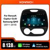 XONRICH Autoradio Android 14 da 9" per Renault Captur CLIO Samsung QM3 (2011-2018) | Lettore multimediale wireless CarPlay GPS DSP