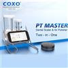 YIXIU Manipolo ultrasonico COXO PT Master 2-in-1 per detartrazione e lucidatura ad aria con luce LED, attrezzatura per sabbiatura dentale