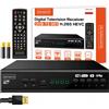 Zenwire Decoder Satellitare DVB-T2 HEVC H.265 Full HD per TV Terrestre, Box USB Zenwire 001