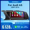 XONRICH Lettore autoradio wireless CarPlay Android Auto per Audi A5 2009-2016 Android Multimedia DSP 4G WIFI GPS 8Core di navigazione stereo