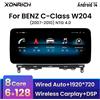 XONRICH Lettore multimediale per auto Carplay senza fili per Mercedes Benz Classe C Classe C W204 S204 2007-2010 NTG4.0 Android 14 GPS 4G Wifi DSP