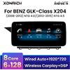 XONRICH Lettore multimediale per auto Android Auto Carplay senza fili per Mercedes Benz Classe GLK X204 2008-2015 Android 14 GPS 4G Wifi DSP Stereo