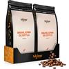 SKIMA COFFEE Caffè in Grani Interi 2x1kg VANILLA SWEETNESS 100% ARABICA Macinato Fresco da Skima
