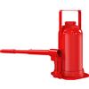 HOMCOM Martinetto idraulico a bottiglia 12 Pokemon Pinata, sollevatore idraulico a bottiglia con portata di sollevamento 190 mm, con manico lungo e attacco, per pickup, camper, riparazione auto, Rosso
