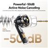 QCY Auricolari Wireless QCY Melobuds N20 HT20 con Cancellazione del Rumore Adattiva ANC 56dB, Bluetooth 6.0, Doppia Connessione, 40 Ore di Autonomia