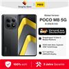 POCO Versione globale POCO M8 5G Smartphone con processore Snapdragon 6 Gen 3 Display AMOLED da 6,77" Fotocamera principale da 50 MP Batteria da 5520 mAh (tipica) Ricarica turbo da 45 W Cellulare POCO