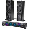 Audiocore AC955 3Wx2, LED, USB 5V, Ingresso Lineare, Soundbar, Altoparlanti per Computer