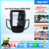 OSSURET Autoradio Android 14 con Schermo 9.7" 2DIN e Telecamera 360° per Ford Fiesta MK7 2009-2017, Stile Tesla con Carplay, Lettore Multimediale GPS Stereo Navi 7862, Autoradio Intelligente