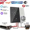 SHOJZJ Termostato per Climatizzazione Zigbee/Wifi/RS485, Unità Ventilatore/Serpentina, Controllo Temperatura Riscaldamento/Raffreddamento 2/4 Tubi, Compatibile con Tuya Smart Life