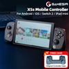 GameSir X5s Controller Wireless per Gaming Mobile, Compatibile con Android, iOS, PC, Nintendo Switch 2/1, con Giroscopio a 6 Assi e Vibrazione HD