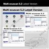 NONE Multiecuscan V5.2 Keygen Illimitato Registrato per Scanner OBD2 Multi ECU, Compatibile con l'Strumento Diagnostico ELM327