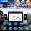 Hizpo 2 Din Android 14 per Mitsubishi Outlander 2 2005-2012 Autoradio Lettore Multimediale Carplay Android Auto GPS Telecamera 360° DSP WiFi