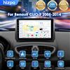 Hizpo 7862 Autoradio Multimediale per Renault Clio 3 2005-2014 con CarPlay Wireless, Android Auto, Navigazione GPS, 2din