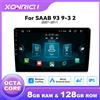 XONRICH Autoradio Android 14 per Saab 93 2007-2011 con Navigazione GPS, 4G, WIFI, Multimedia, Carplay Wireless, Stereo e Schermo IPS 1280*720
