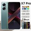 CHOTOG Nuovo Smartphone X7 PRO Originale Versione Globale, Telefono Cellulare 5G da 7.0 Pollici, Batteria 6800mAh, Dual SIM, Android 15