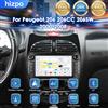 HIZPO Sistema Auto Smart Android Hizpo per Peugeot 206 2000 2001 2002 2003-2008, Unità Multimediale con CarPlay Wireless, SWC, GPS e Navigazione