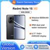 XIAOMI Versione Globale Xiaomi Redmi Note 15 4G smartphone 6.77" FHD ricarica turbo 33W batteria 6000mAh fotocamera principale 108MP IP64 Bluetooth 5.3 NFC