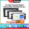 NONE Autoradio Multimediale Hizpo per Opel Astra H J 2004, Vectra, Vauxhall Antara, Zafira, Corsa C D, Vivaro, Meriva, Veda con CarPlay