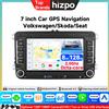 NONE Autoradio Android 7'' 2Din con Lettore Multimediale, GPS, WiFi, Carplay per Volkswagen Skoda Octavia Golf 5 6 Touran Passat Polo Jetta