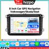 NONE Autoradio 8'' per VW Golf Passat B6 B7 Skoda Octavia Polo Tiguan 2Din CarPlay Android RDS Auto DSP 4G GPS Lettore Multimediale