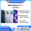 XIAOMI Versione Globale Xiaomi Redmi Note 15 5G Smartphone 5G 6.77" FHD Snapdragon ® 6 Gen 3 108MP IP66 Batteria da 5520mAh Ricarica a 45W NFC Xiaomi