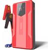NONE Avviatore di Emergenza R23S 12V 10000mAh 200A di Picco 10000W IP65 Impermeabile, Booster per Batteria Auto, Alimentatore Portatile di Emergenza