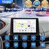 Hizpo 10.1" 8+128G 2 Din Autoradio Stereo per Citroen Berlingo Peugeot Partner Rifter Opel Combo Lettore Multimediale Wireless Carplay Schermo QLED Telecamera 360
