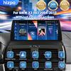 Hizpo Sistema Intelligente per Auto da 10,25 Pollici per BMW X3 E83 2004-2010, Android Auto, Carplay, Lettore Multimediale Video, GPS, Autoradio, DSP