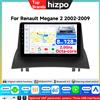 HIZPO Autoradio Android con CarPlay per Renault Megane 2 2002-2009, Sistema Intelligente 2din, Ricevitore GPS Stereo, Lettore Multimediale per Auto