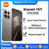 XIAOMI Versione Globale Xiaomi 15T Smartphone Ultra-sottile 12GB 256GB Tripla Fotocamera Professionale Laica Display Immersivo da 6.83" Corpo Sottile 7.5mm