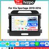 Hizpo 9'' Sistema AI 7862 con Telecamera a 360°, CarPlay, Android Auto, Autoradio per KIA Sportage 3 2010-2016, Navigazione GPS, Lettore Multimediale