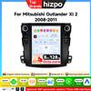 HIZPO Autoradio da 9.7 Pollici per Mitsubishi Outlander XL 2 2008-2011, Navigazione, Multimedia, Wireless BT, Carplay, Schermo QLED