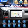 HIZPO Dispositivi Elettronici Hizpo 2Din per Honda HR-V/Vezel 2/XRV 2015-2020, Navigazione Multimediale Auto con CarPlay, Telecamera 360°, GPS, FM, SWC, Controllo Vocale AI