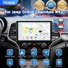 Hizpo Android 14 Carplay Auto per Jeep Grand Cherokee WK2 2014 - 2022 Lettore Multimediale Video Stereo Autoradio Navigatore Video WIFI+4G DSP RDS 8+128G Telecamera 360