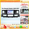 OSSURET Autoradio Android per Renault Master 2003 - 2011, CarPlay, sistemi intelligenti, lettore multimediale 2din, telecamera 360, RDS