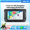 OSSURET Autoradio Android 2DIN 2+32G per Vw GOLF 5 POLO Sedan PASSAT B6 CC TOURAN SCIROCCO CADDY Jetta Skoda Seat con Carplay e GPS Stereo